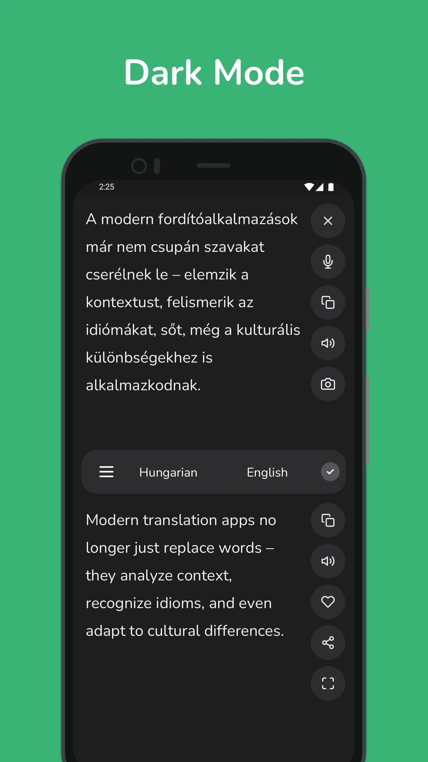 Hungarian - English Translator screenshot