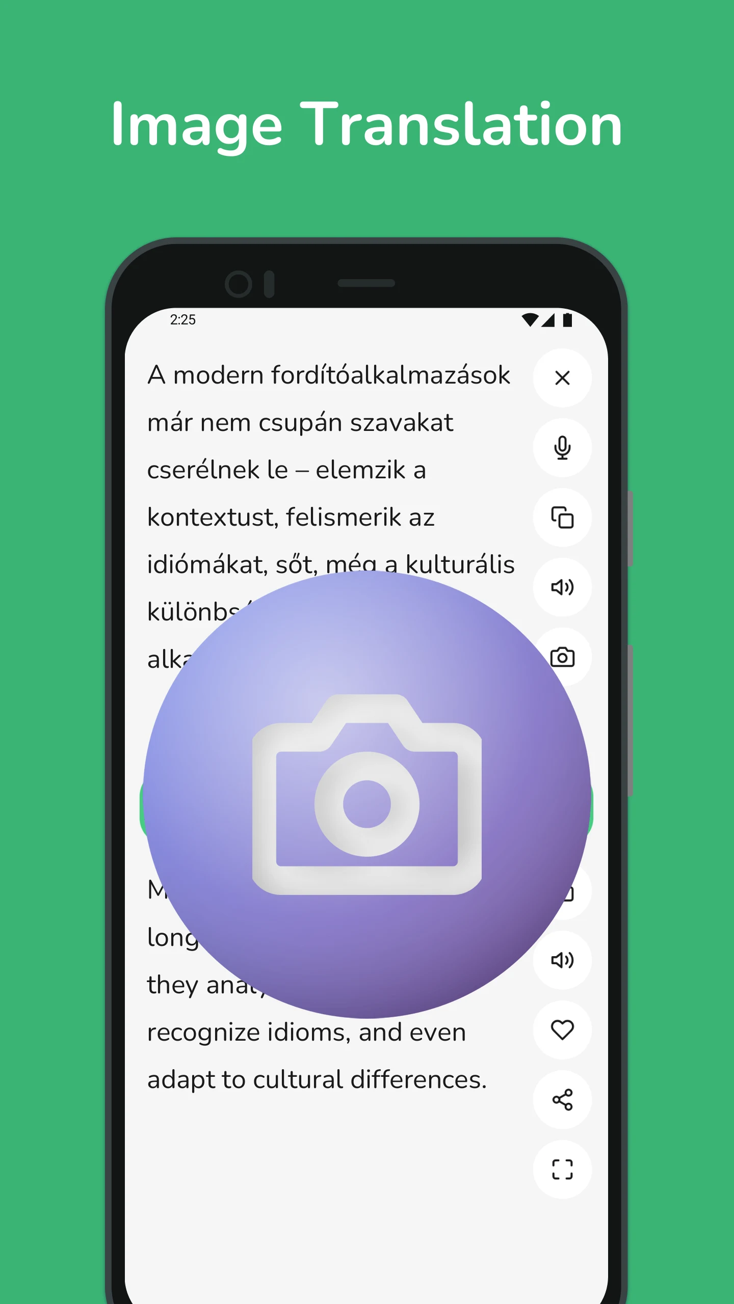 Hungarian - English Translator screenshot